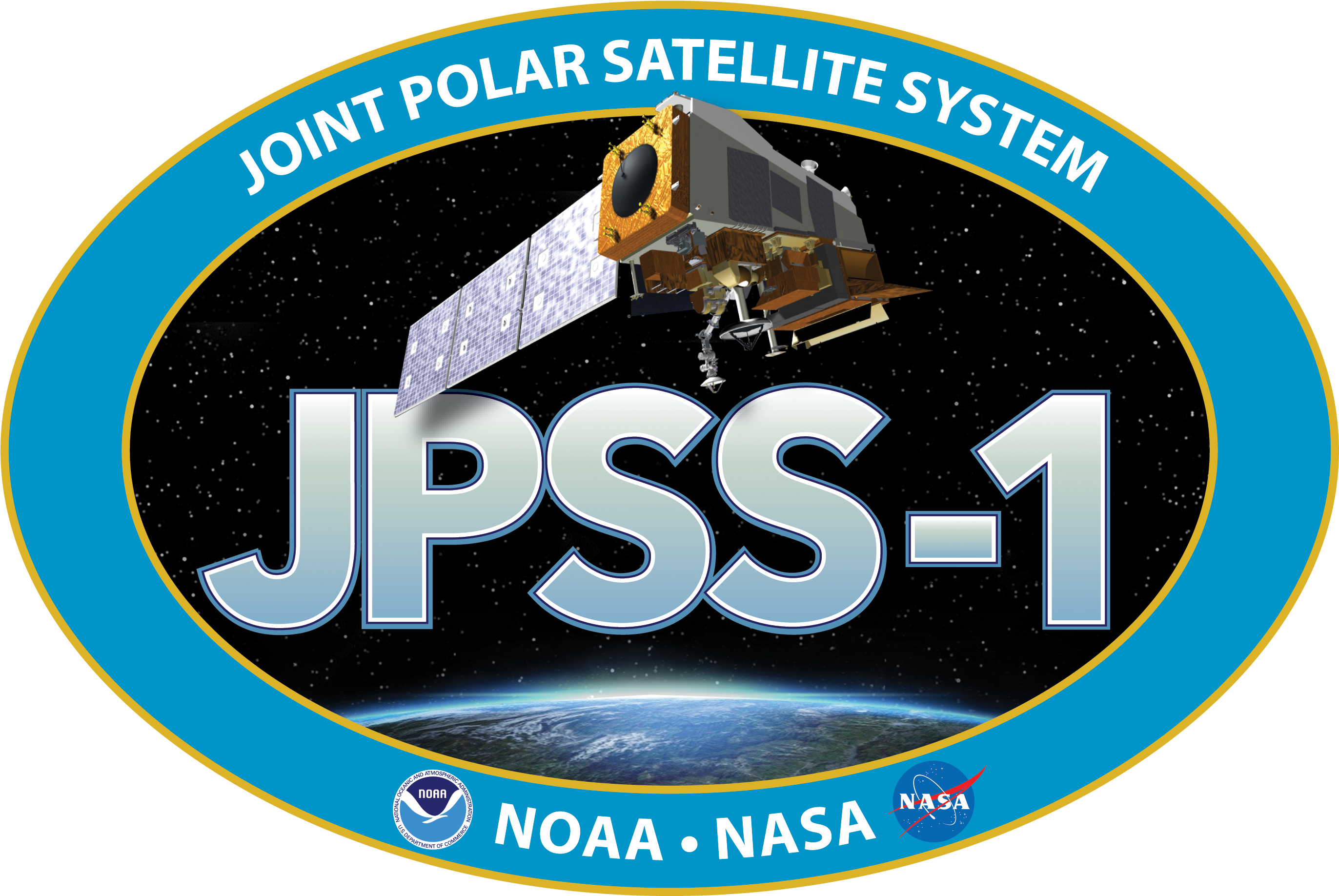 Jpss Mission Logo Print - Nasa Launches Joint Polar Satellite System 1 (2790x1876)
