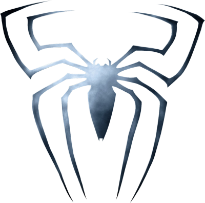 Logo Psd, Vector - Spiderman Symbol (400x396)