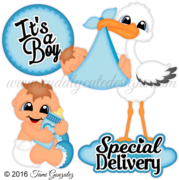 It's A Boy - Foundation Piecing (600x600)