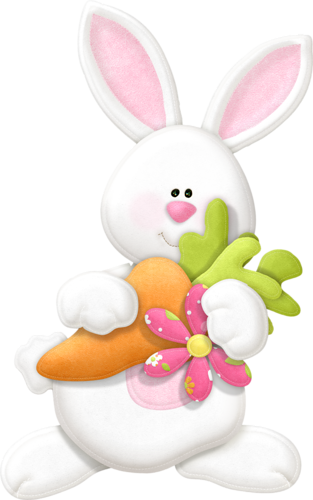 María José Argüeso - Spring Clipart Bunny (1000x1600)