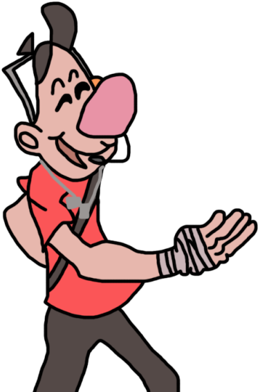 Buenos Dias Heavy - Cartoon (500x571)