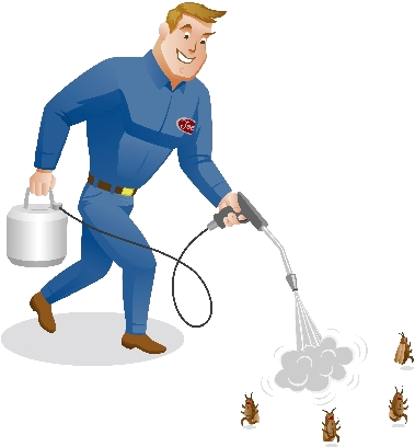 Pesticide Spraying - Bug Exterminator (400x430)