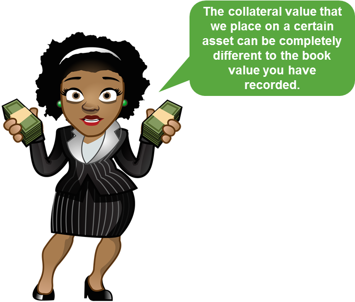 While You May Value An Asset Based On What It Cost, - Cartoon (725x617)