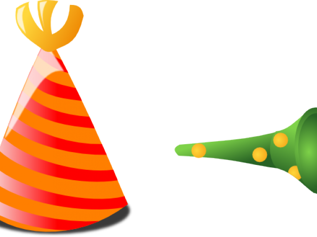 Horns Clipart Hat - Party Hat (640x480)