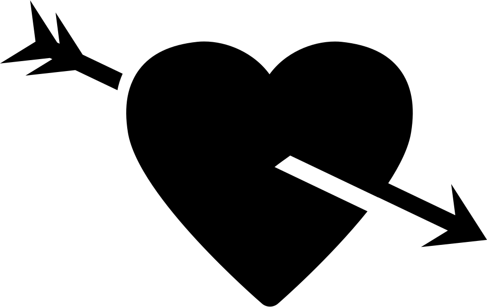 Heart Symbol Arrow Computer Icons Clip Art - Heart Symbol Arrow Computer Icons Clip Art (980x618)