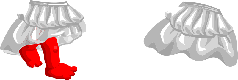 This Free Clip Arts Design Of Female Steampunk - Skirt (2217x750)