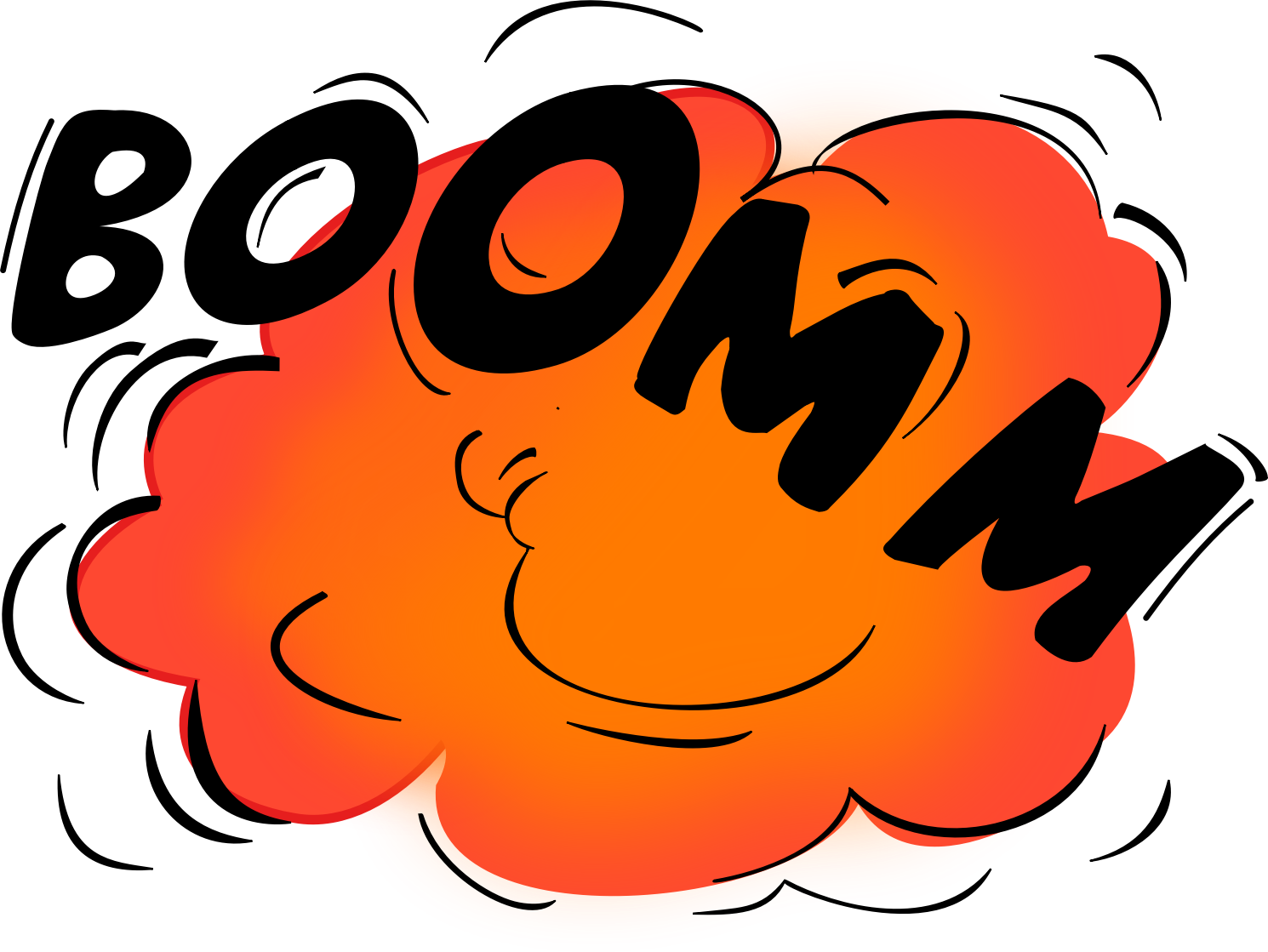 Image For Free Explosion 9 Clip Art - Bomb Explosion Clip Art (1490x1119)