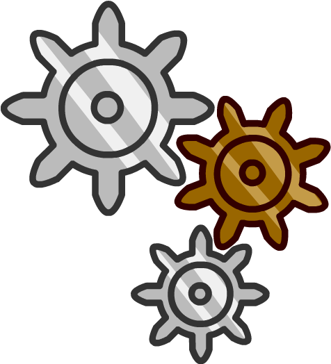 Crown Gear Cutie Mark By Alexstrazse - Crown Gear (482x523)