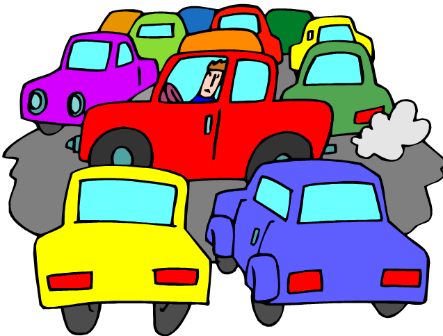 This Month I Want To Give You An Update On The "markedly - Traffic Clipart (637x484)