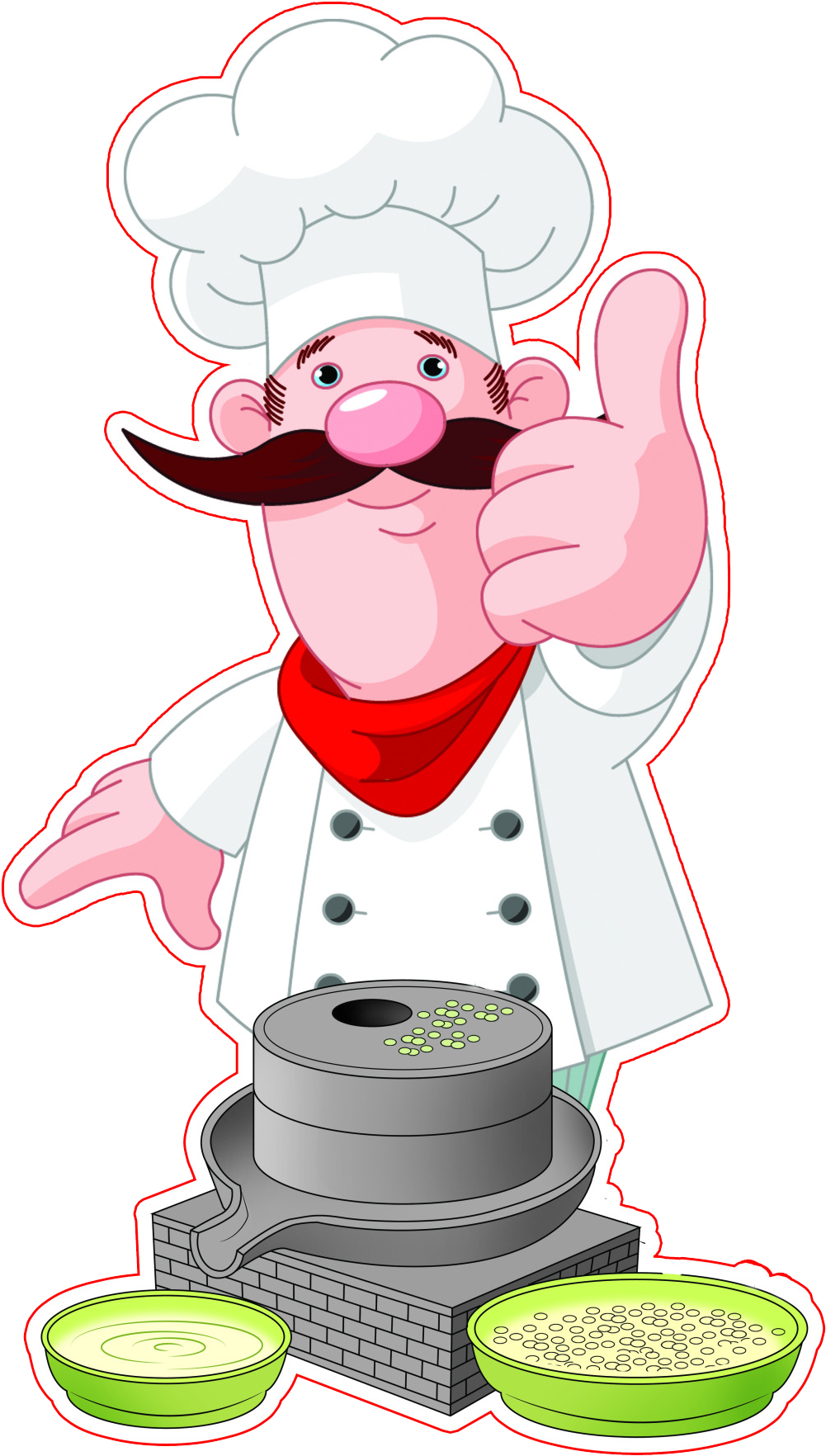 Chef Royalty-free Cartoon Clip Art - Cook Cartoon Png (1024x1784)