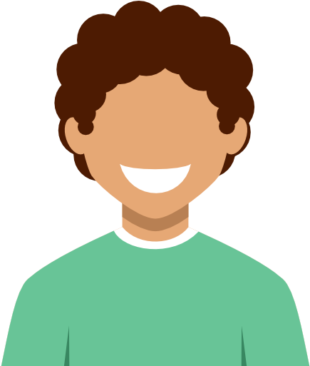Name - Smiling Man Cartoon Png (512x512)