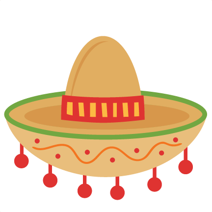 Ideal Sombrero Clip Art Sombrero Svg Scrapbook Cut - Clipart Transparent Background Sombrero (432x432)