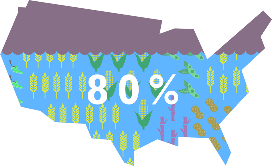 The Agricultural Industry Is The United States' Largest - Appalachian Flag (1000x642)