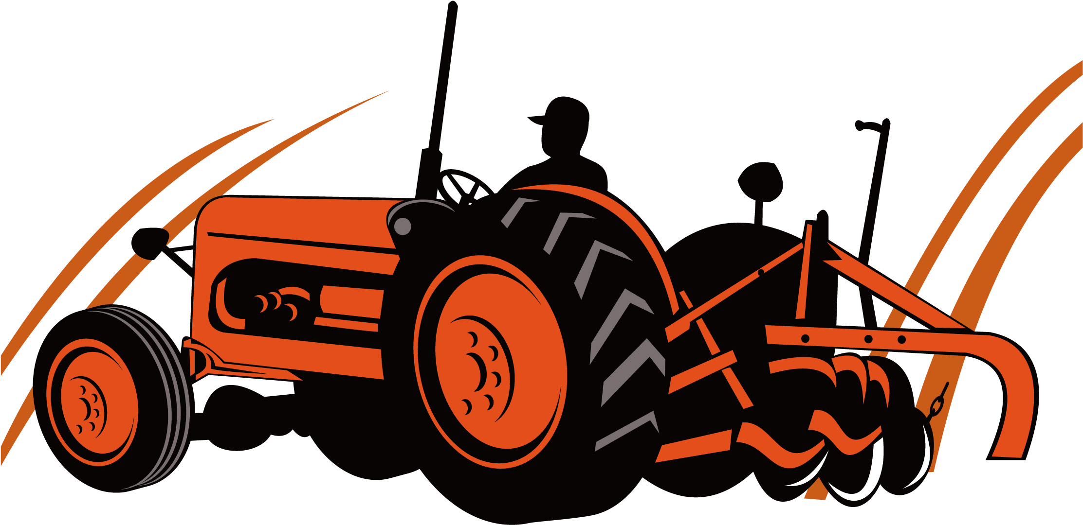 Tractor Farm Agriculture Agricultural Machinery Field - Posters On Primary Sector (2329x1261)