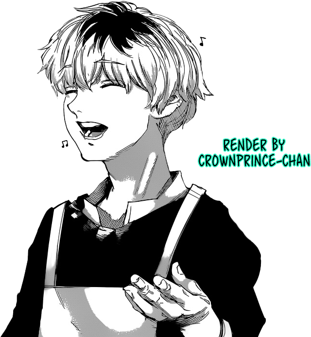 [render] Sasaki Haise / Kaneki Ken By Crownprince-chan - Sasaki Haise Manga (694x710)