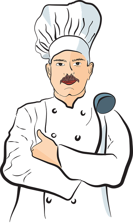 Cartoon Chef 6, - Chef - Cooking Like A Chef (428x720)