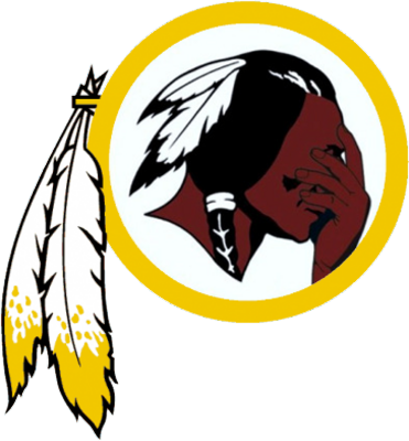 Share This Post - Washington Redskins Funny Logo (371x400)