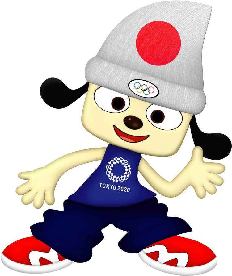 Parappa The Rapper Tokyo 2020 Fan Made Mascot By Gawain - Parappa The Rappe...