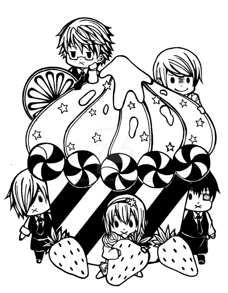 Chibi Tokyo Ghoul By Elainetea On Deviantart - Doodle Anime Tokyo Ghoul (788x1013)