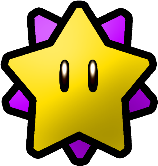 Penguin's Snow Mountain - Mario Star Icon Png (600x600)