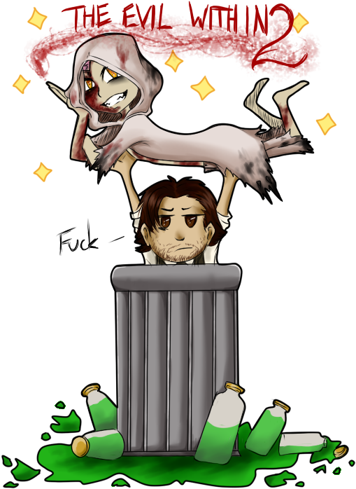 The Evil Within 2 Deviantart Sebastian Castellanos - Ruvik X Sebastian (525x700)