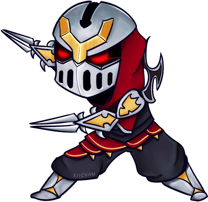 Cheeb Zed By Kira-nyan - Zed Lol Chibi (894x894)