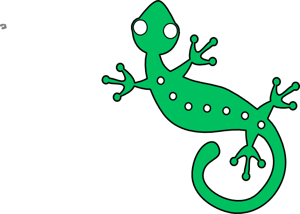 Gecko Png Clipart (600x427)