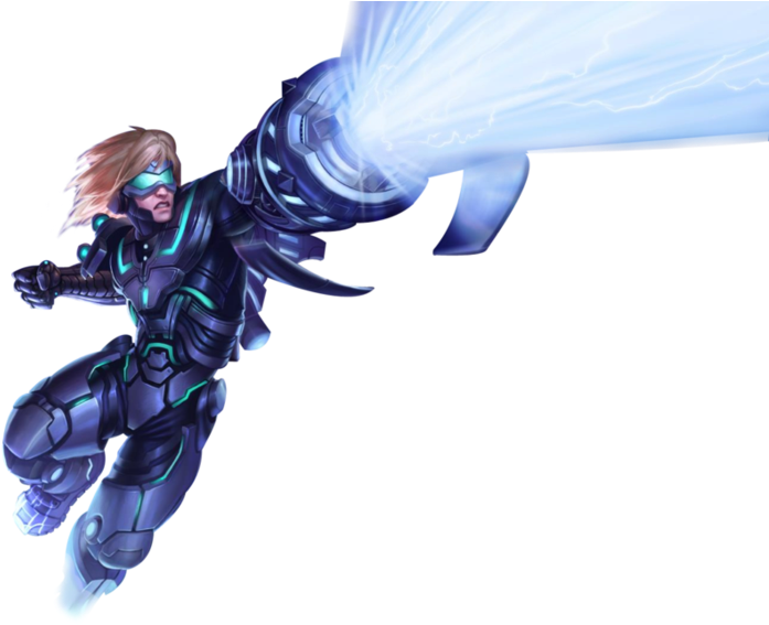 League Of Legends Desktop Wallpaper Rendering Clip - League Of Legends Pulsefire Ezreal Png (1024x605)