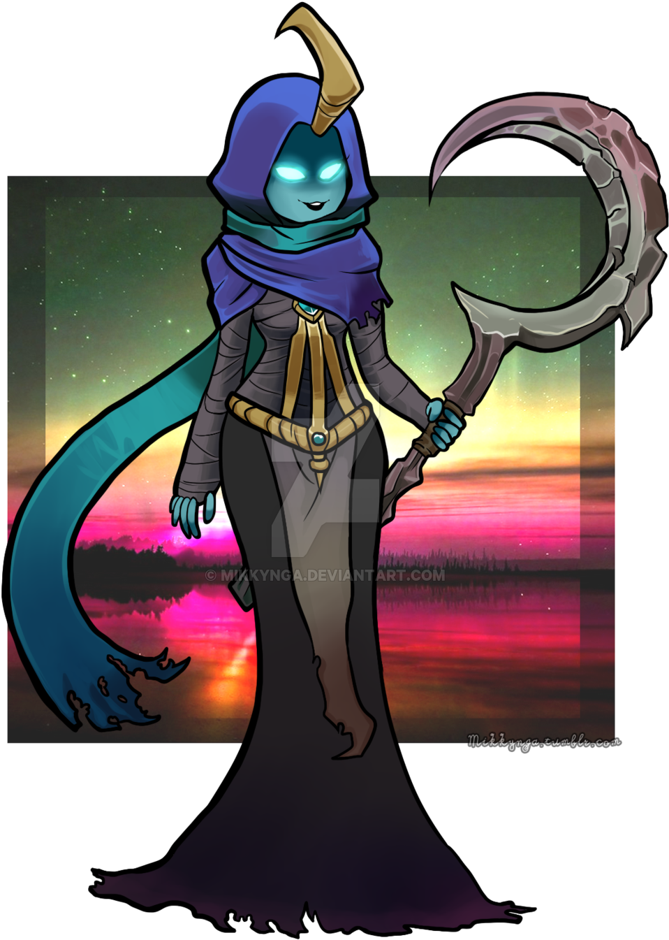 Mikkynga 68 1 Lol - Reaper Soraka Fanart (1024x1379)