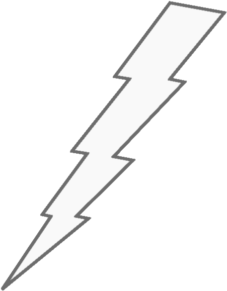 Lightning Bolt Transparent Background (499x608)