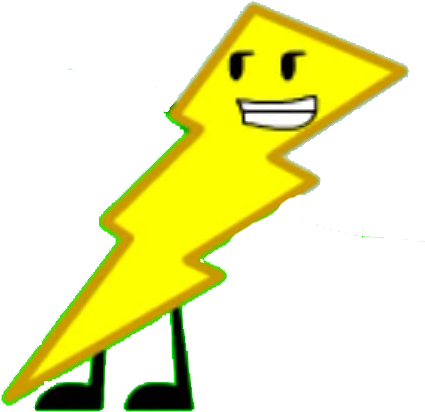 Lightning Bolt - Inanimate Fight Out Star (438x498)
