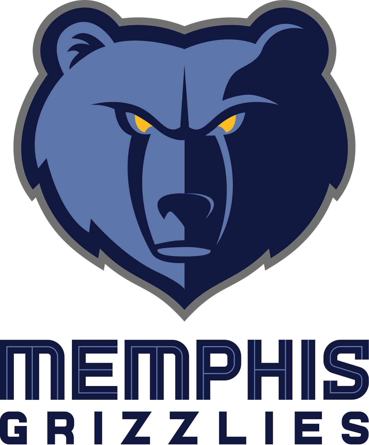 File - Memphis Grizzlies - Svg - Wikipedia - Memphis Grizzly Logo Png (1200x1449)