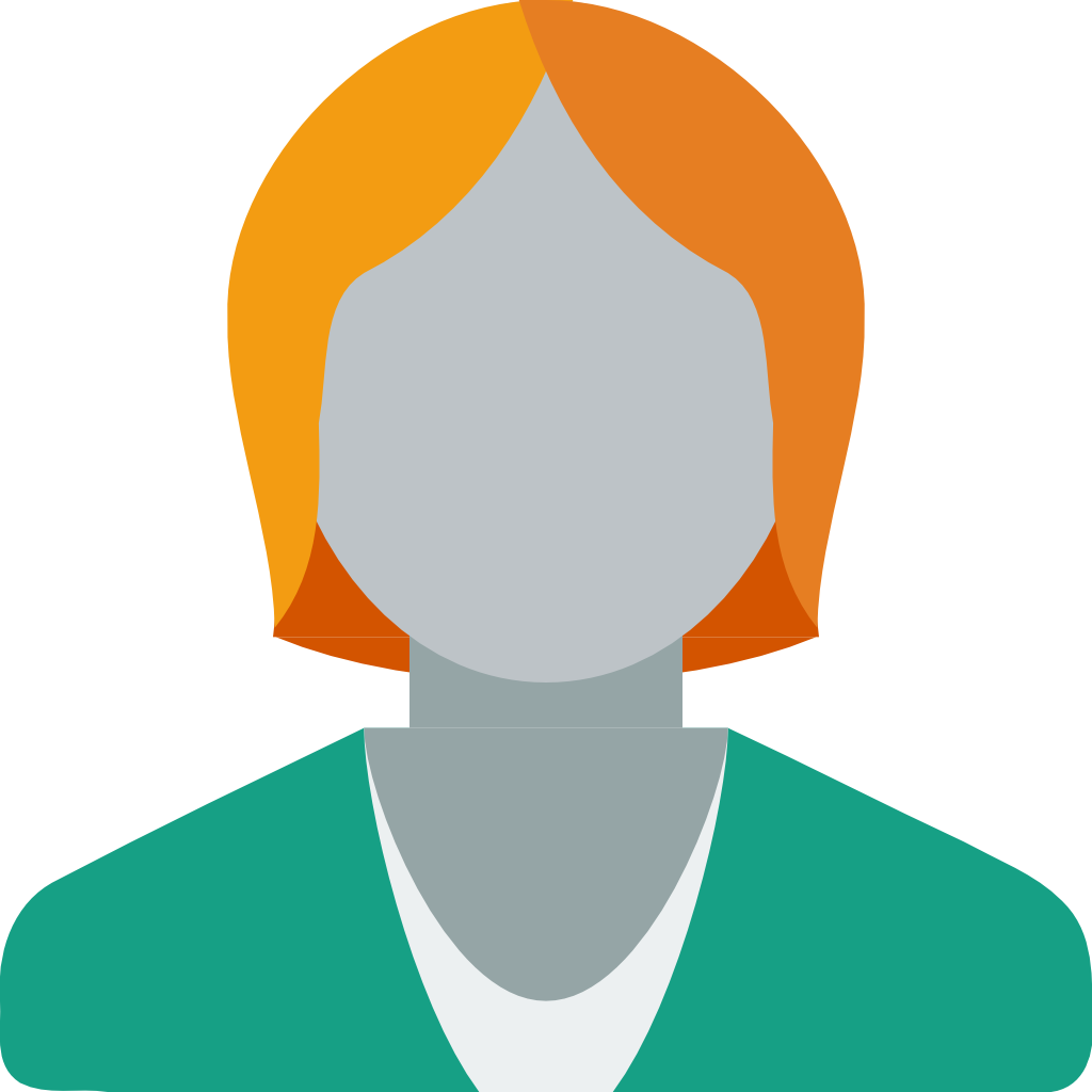 User Female Alt Icon - Default User Image Png (1024x1024)