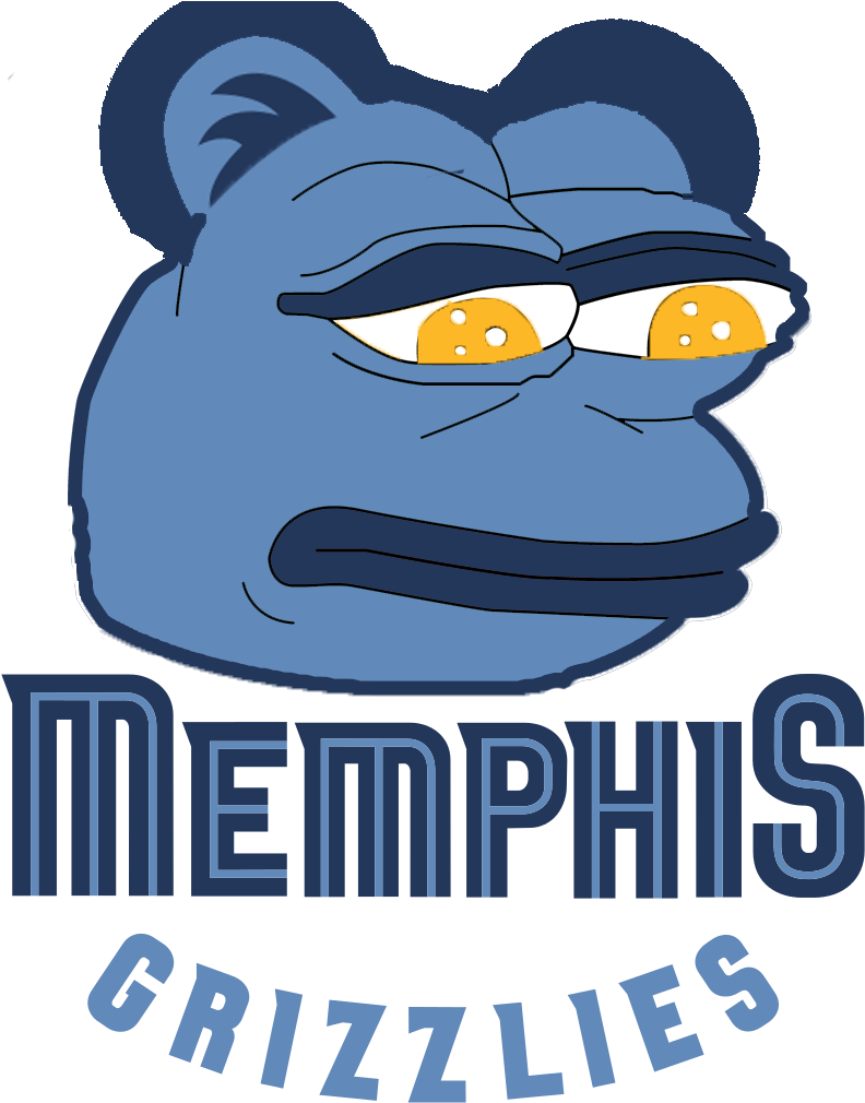 Here, Calm Down - Memphis Grizzlies New Logo (831x1023)