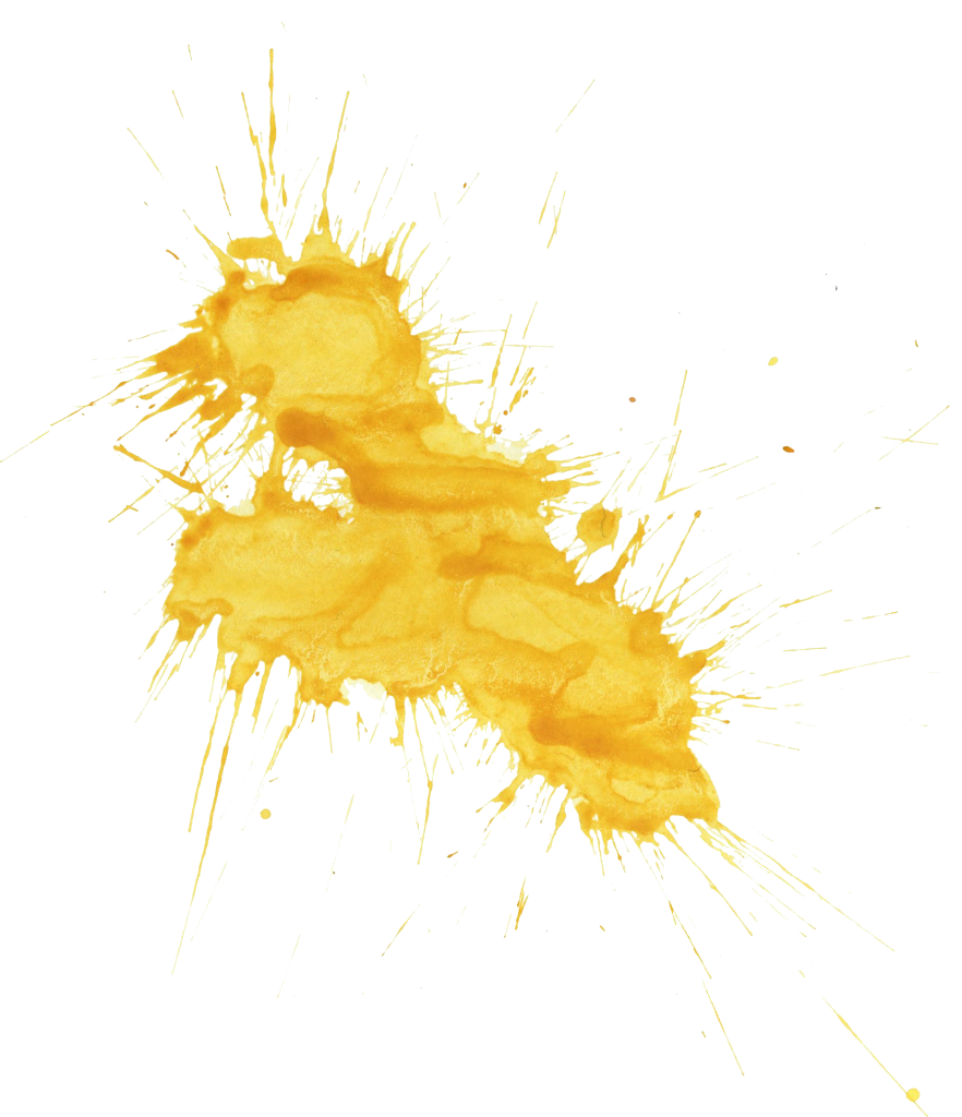 Yellow Watercolor Splatter - Yellow Watercolor Splash Png (882x1024)