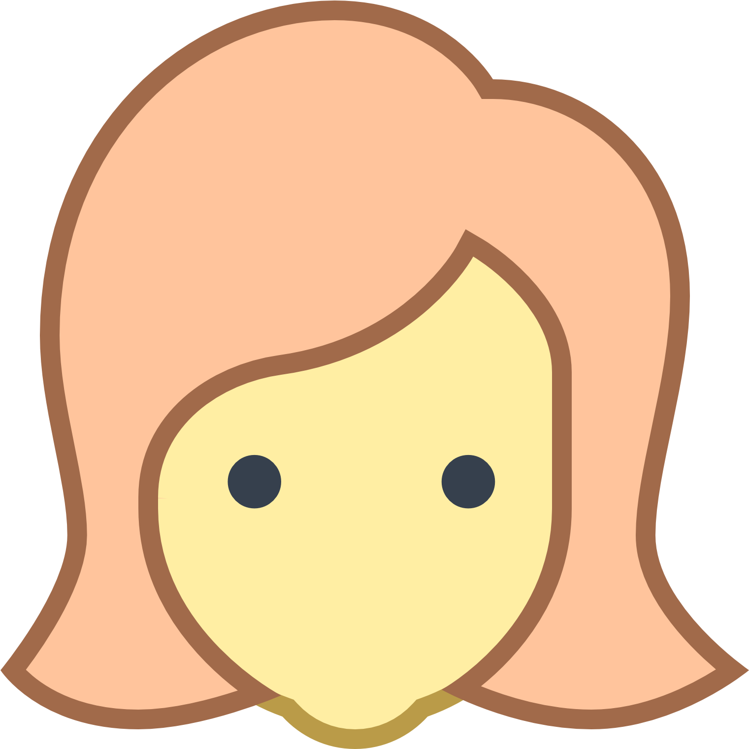Female User Icon Png - Into The Woods (1600x1600)