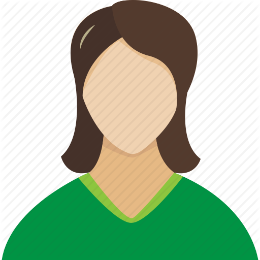 Green Login Icon - Women Brown Png Icon (512x512)
