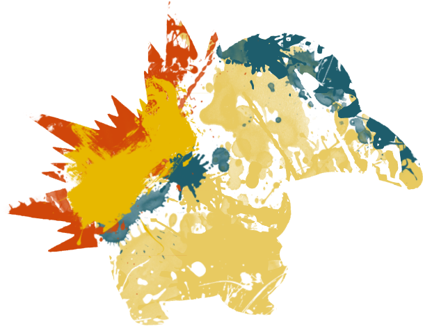 Source - Orig15 - Deviantart - Net - Brush Splatter Transparent Png (626x567)