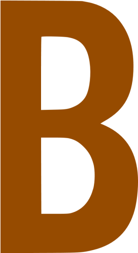 Fingers Transparent Png Sticker - Letter B In Green (512x512)