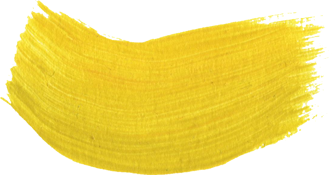 Free Download - Yellow Brush Stroke Png (1102x582)