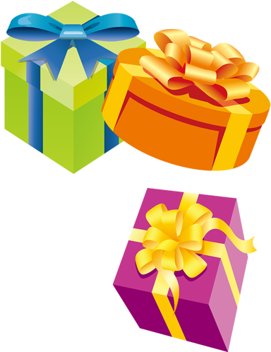 Gift Decorative Box Clip Art - Gift Decorative Box Clip Art (570x528)