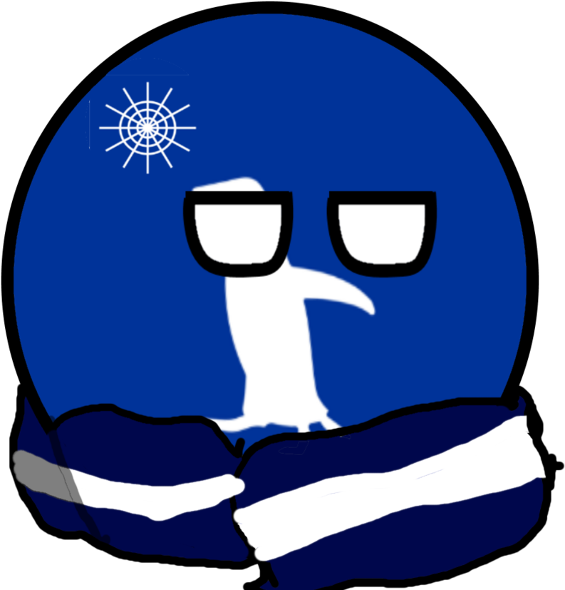 Antarctica Countryball By Newworldcountryballs - Alaska Countryball (894x894)