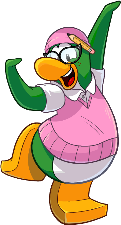 Antarctica "aunt Arctic" Taylor - Cartoon (424x765)
