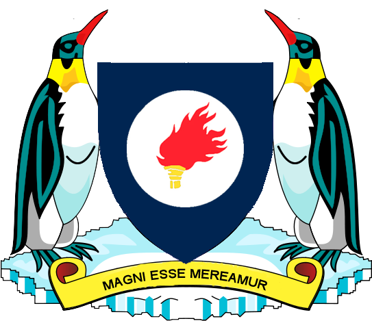 Coat Of Arms With Penguins (589x600)