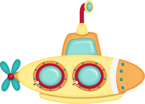 Submarine Tub Toy - Boat (500x360)