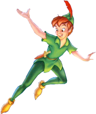 January Clipart Download - Peter Wendy John Michael (362x400)