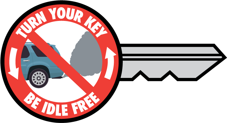 Idling Vehicles Contribute To Air Pollution And Emit - Sign (838x489)