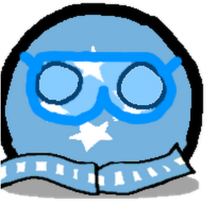 Hey Guys These Are Three Of The Best Countryballs I - Blue Spiral (424x318)