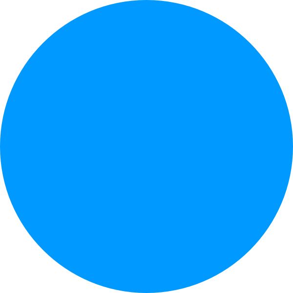 Blue Circle Clip Art At Clker - Blue Circle (600x600)
