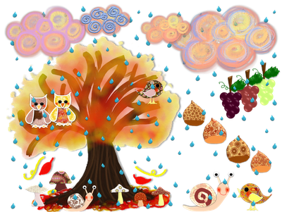 Canción Sobre El Otoño Realizada Por Pedro M - Material Didactico Para 2do Ciclo (400x301)